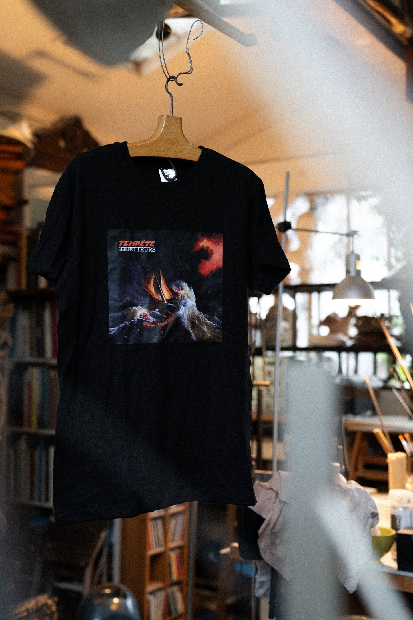 T-shirt pochette "Tempête"