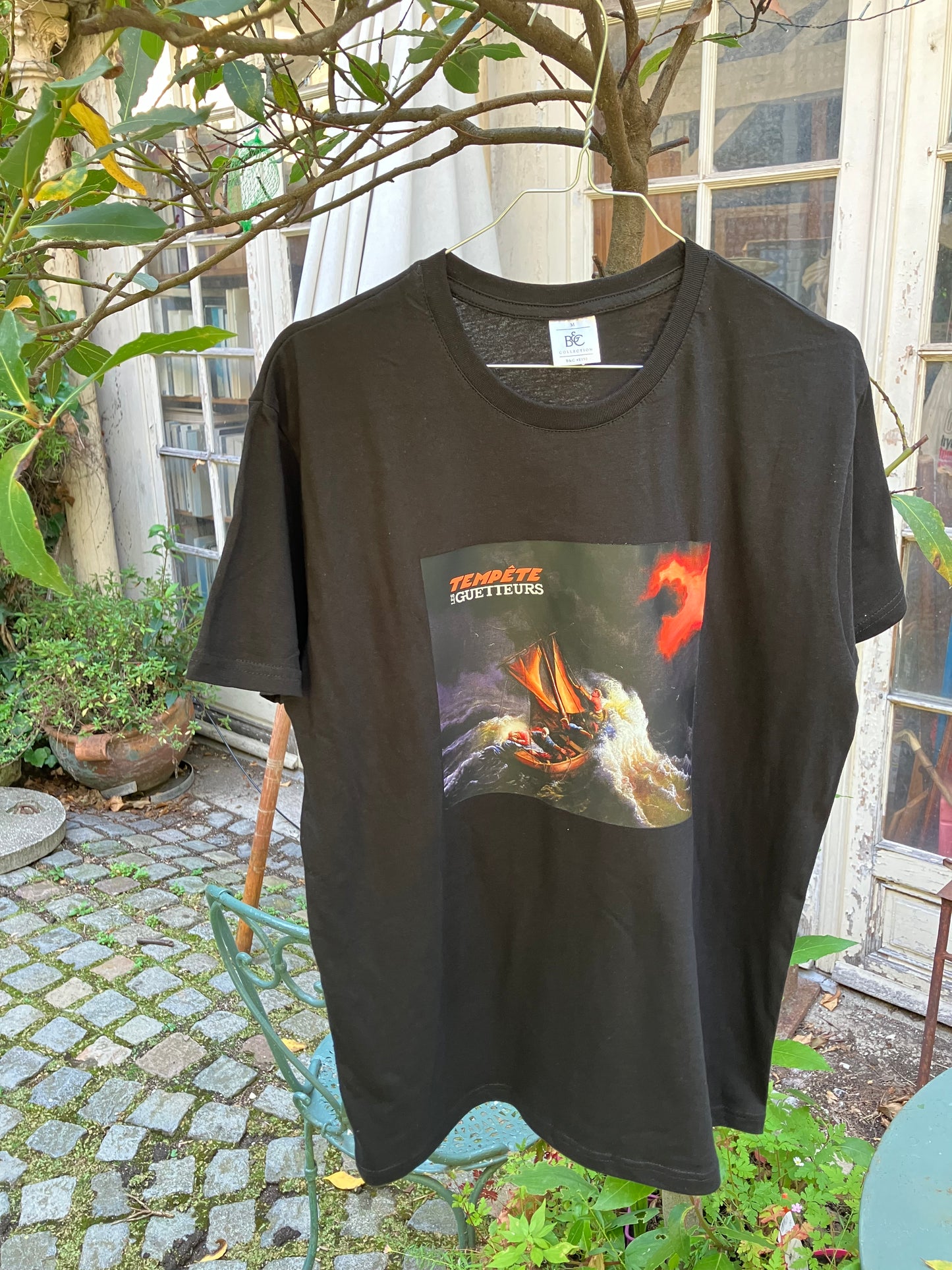 T-shirt pochette "Tempête"