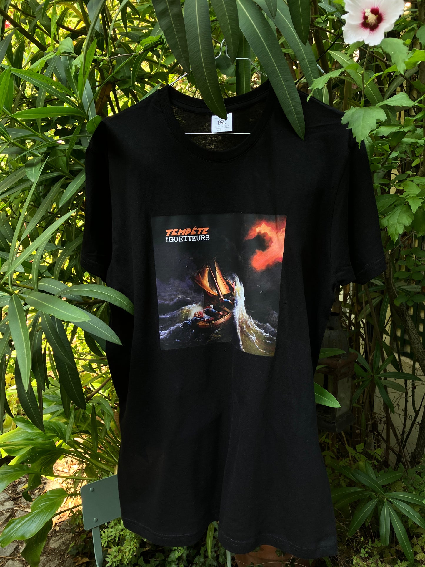 T-shirt pochette "Tempête"