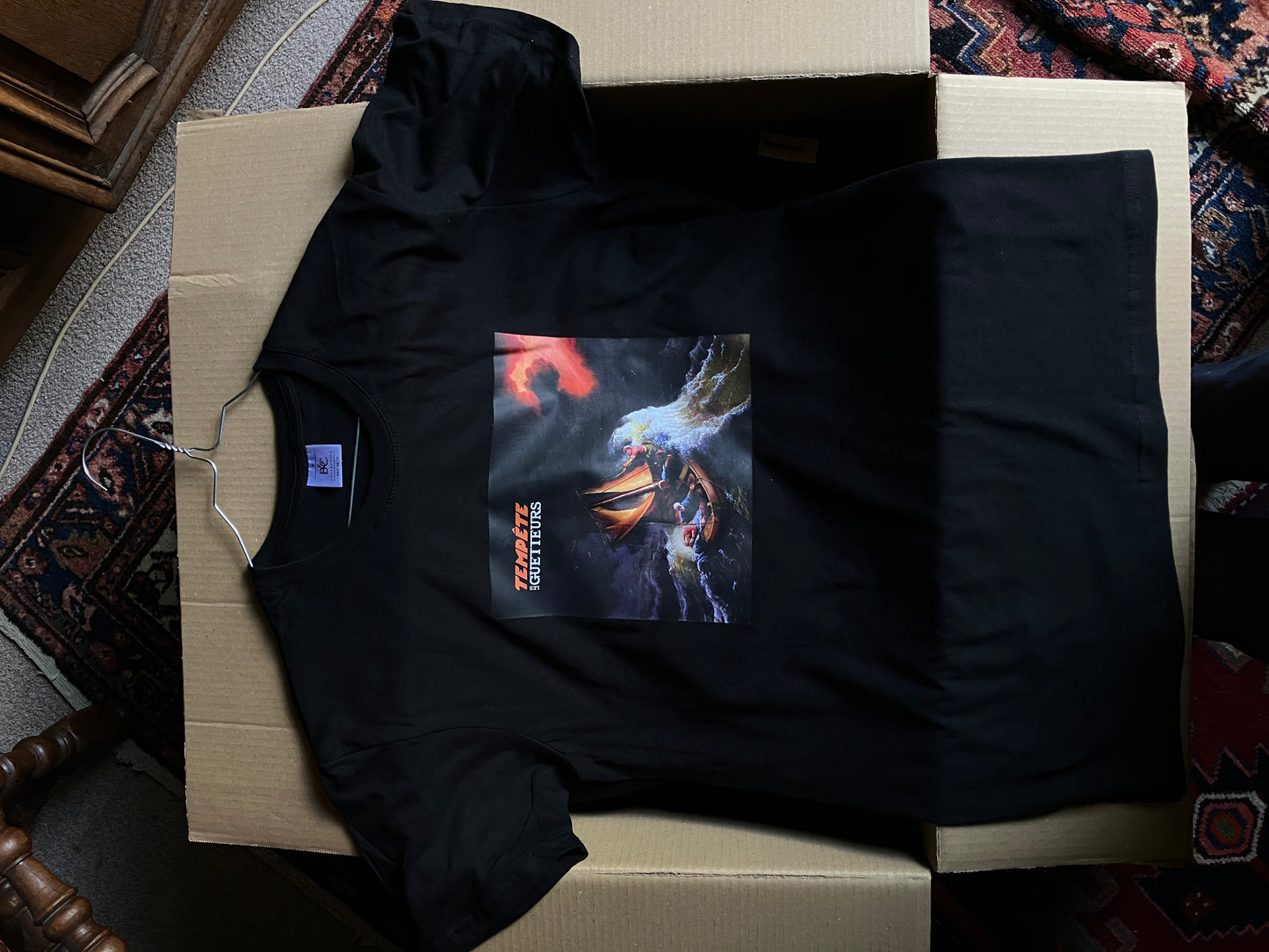 T-shirt pochette "Tempête"