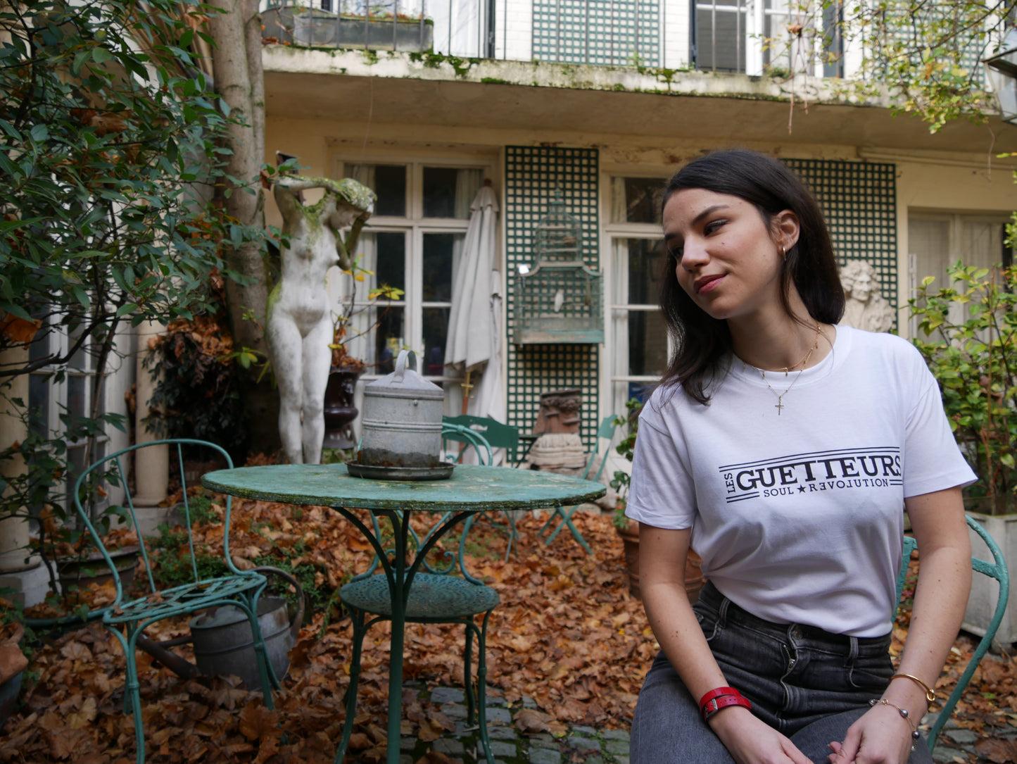Tee-shirt blanc "Soul Revolution"
