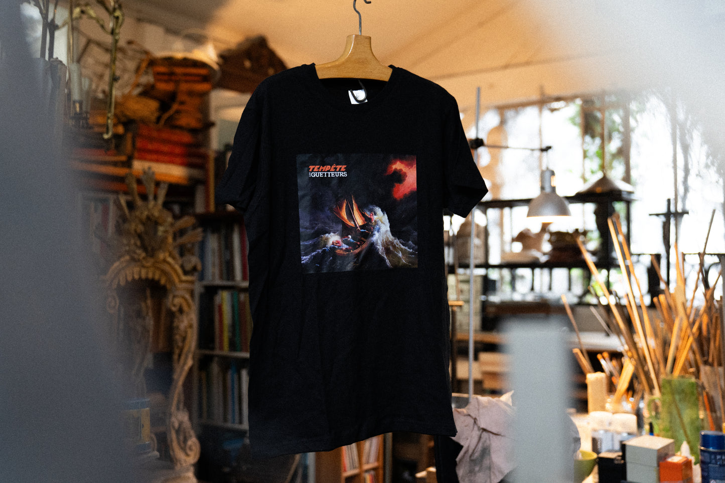 T-shirt pochette "Tempête"