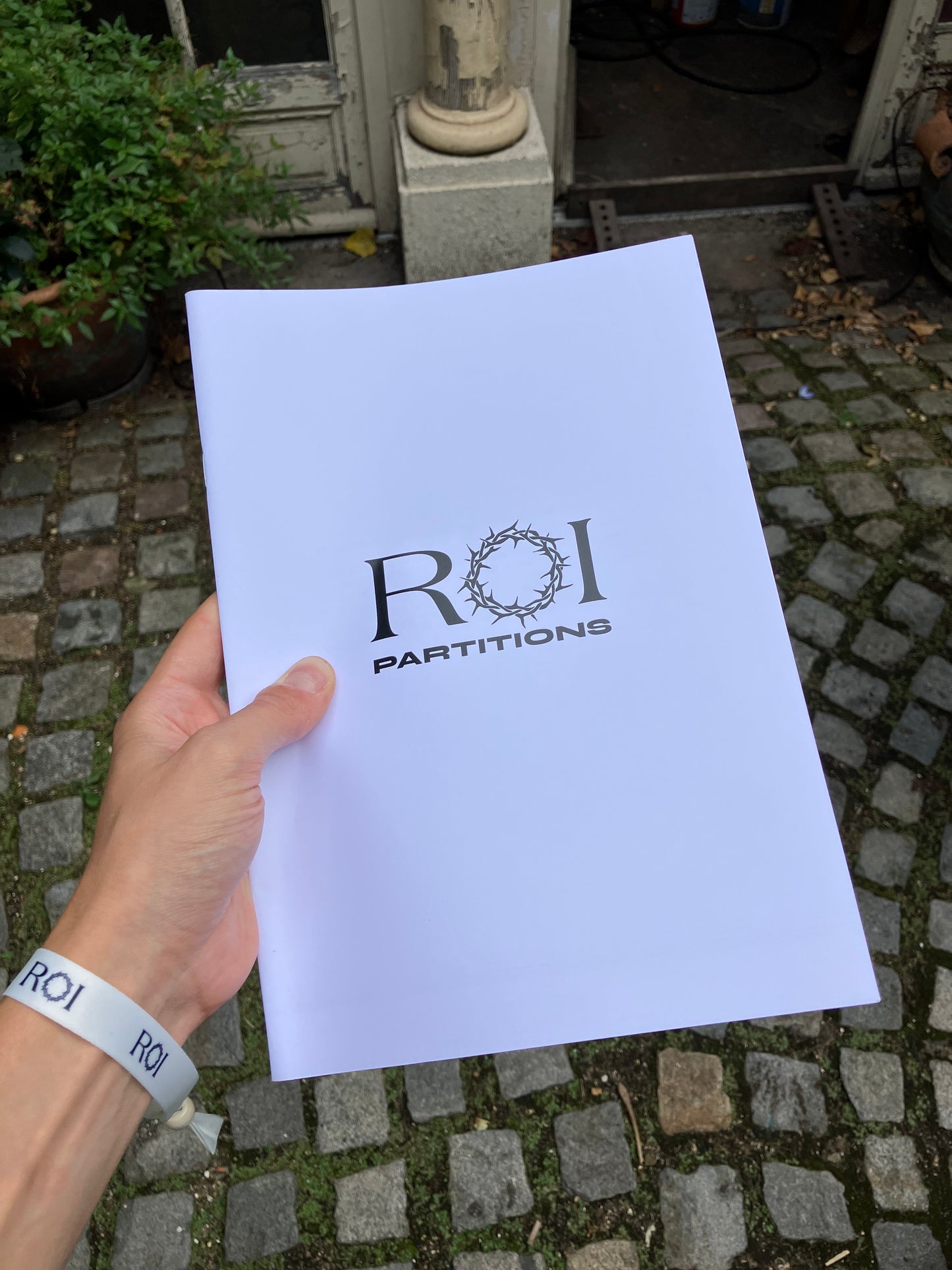Livret partitions album "Roi"